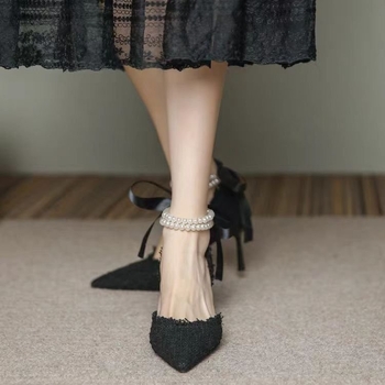 2024 φθινόπωρο νέο εξωτερικό εμπόριο συν μέγεθος μόδας ιδιοσυγκρασία άνετη στρογγυλή πόρπη κεφαλής επαγγελματικά αδιάβροχα παπούτσια πλατφόρμας με ψηλοτάκουνα γυναικεία παπούτσια