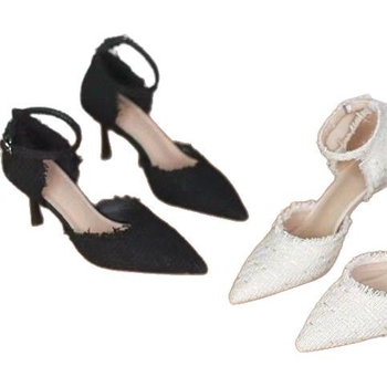 2024 φθινόπωρο νέο εξωτερικό εμπόριο συν μέγεθος μόδας ιδιοσυγκρασία άνετη στρογγυλή πόρπη κεφαλής επαγγελματικά αδιάβροχα παπούτσια πλατφόρμας με ψηλοτάκουνα γυναικεία παπούτσια