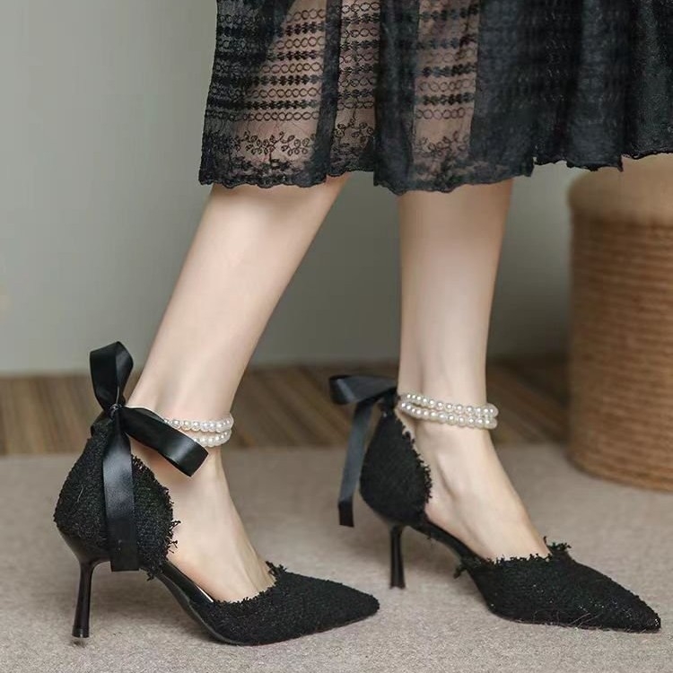 Jesen 2024. nove vanjske trgovine plus size modne temperamentne udobne okrugle kopče s kopčom profesionalne vodootporne platforme cipele s visokom petom ženske cipele