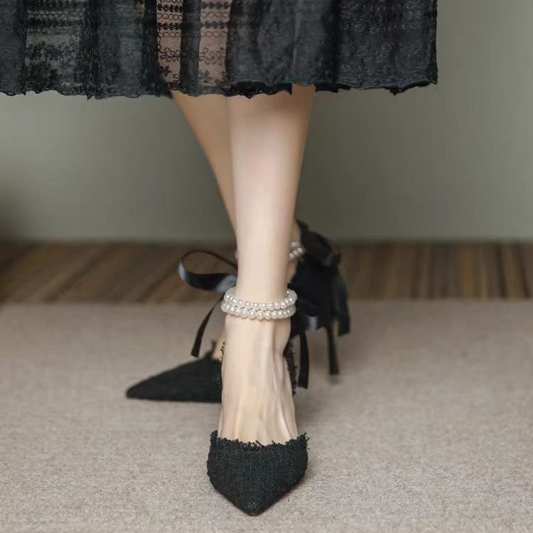 Jesen 2024. nove vanjske trgovine plus size modne temperamentne udobne okrugle kopče s kopčom profesionalne vodootporne platforme cipele s visokom petom ženske cipele