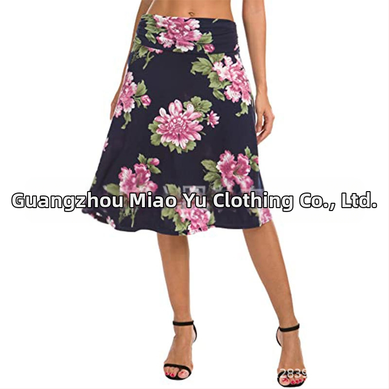 8816 Amazon AliExpress Ženska plisirana strukirana elastična rog suknja za jogu visokog struka