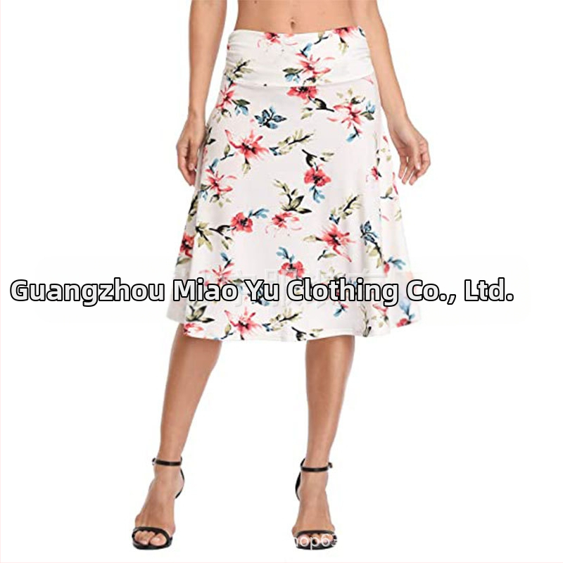 8816 Amazon AliExpress Ženska plisirana strukirana elastična rog suknja za jogu visokog struka