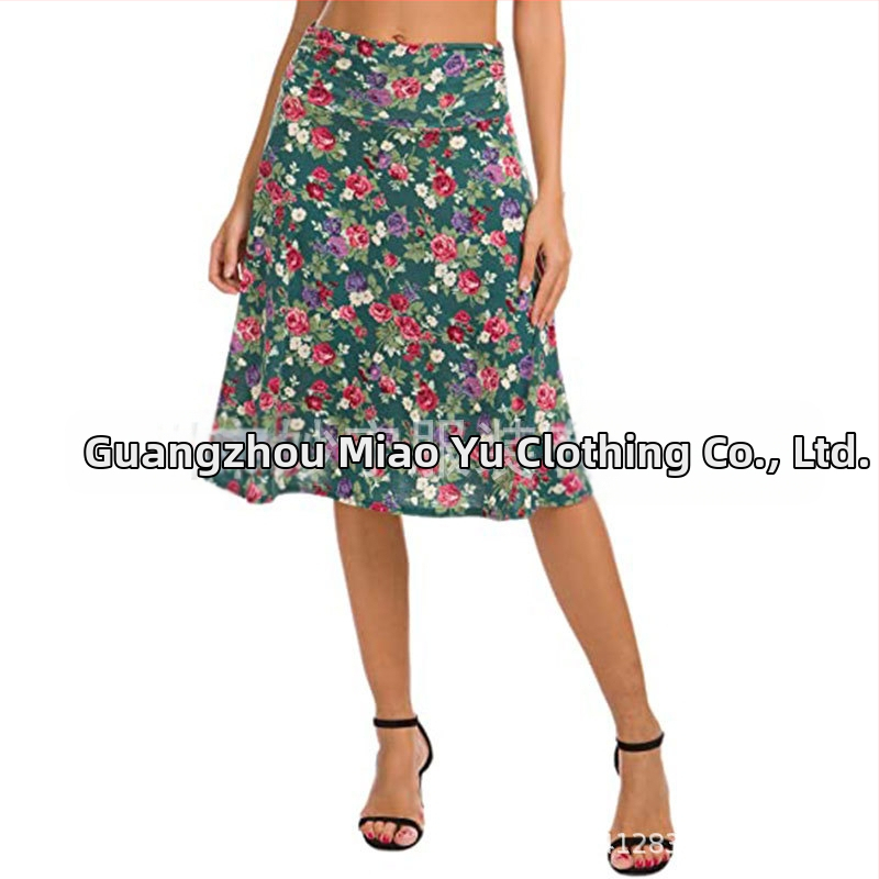 8816 Amazon AliExpress Ženska plisirana strukirana elastična rog suknja za jogu visokog struka