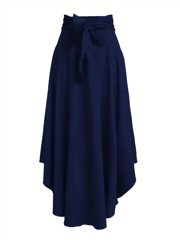 Prekogranična europska i američka Aliexpress popularna ležerna stil proljetna i ljetna ženska odjeća vanjska trgovina suknja srednje duljine s nabranim suknjama