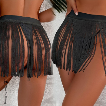 „Amazon“ europietiškos ir amerikietiškos pavasario ir vasaros paplūdimio kutais trumpų sijonų maudymosi kostiumėliai bikinio suknelė pajūrio atostogų paplūdimio suknelė moterims