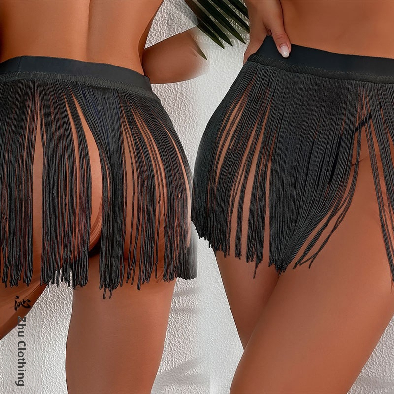 Amazon Европейски и американски пролетно-летни плажни пискюли с къса пола, бански костюми, бикини, рокля, плажна рокля за жени, морски празник