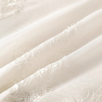 Γυναικεία φούστα με κέντημα από γαλλικό πλέγμα και δαντέλα, Άνοιξη και καλοκαίρι 2025, νέα φούστα σε γραμμή Α, φούστα με πέπλο, μεγάλη μακριά φούστα με κούνια