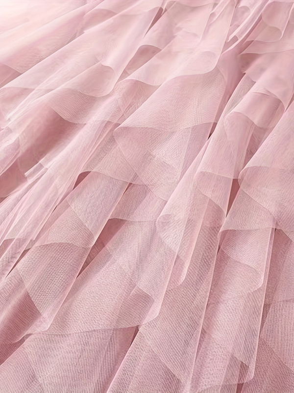 Jesenná a zimná kórejska elastická pásová móda zahraničného obchodu zoštíhľujúca sieťovaná šitie nepravidelná stredne dlhá sukňa s vysokým pásom