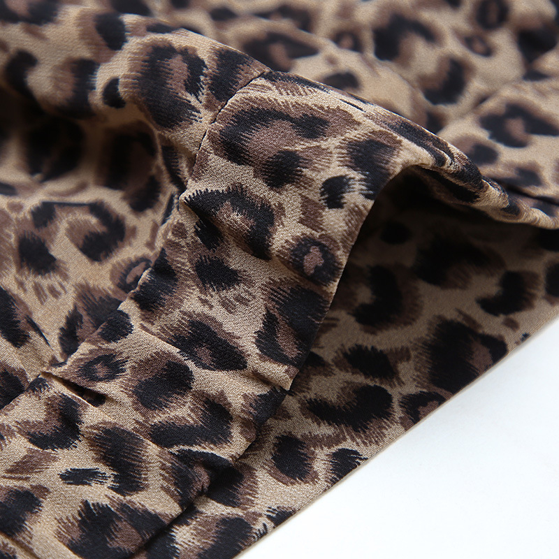 Nepravilna suknja od šifona s nabranim printom za žene, ljeto 2024., nova visokostrukirana suknja A-kroja s ribljim repom, uska do bokova, srednje duljine