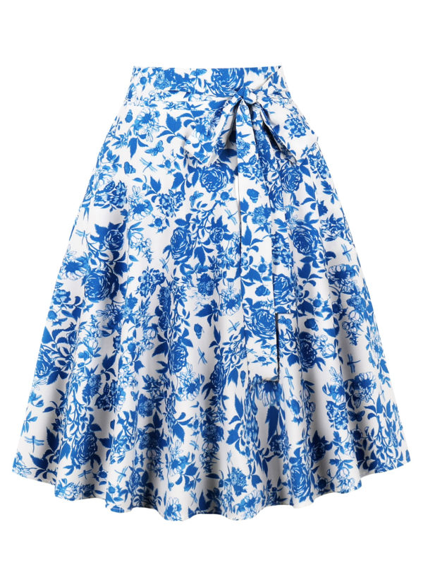 Modna suknja s printom remena za proljeće 2024.