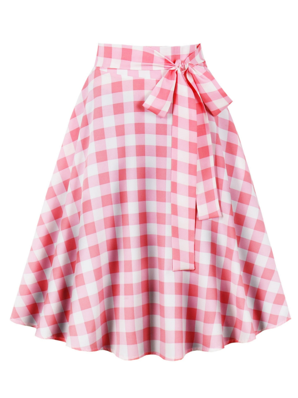 Modna suknja s printom remena za proljeće 2024.