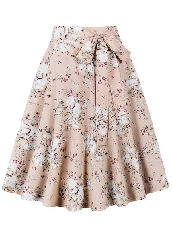 Modna suknja s printom remena za proljeće 2024.