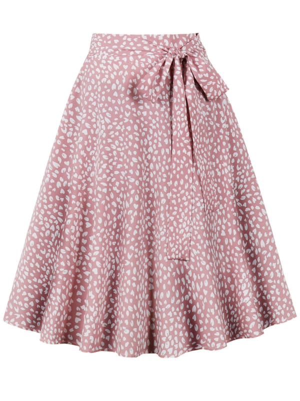 Modna suknja s printom remena za proljeće 2024.