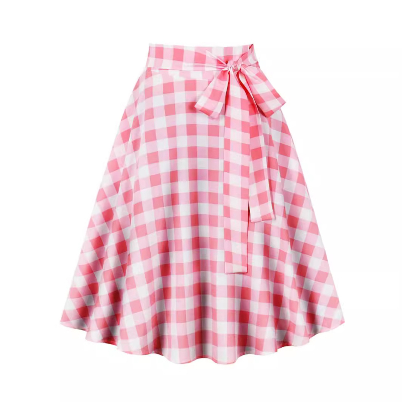 Modna suknja s printom remena za proljeće 2024.