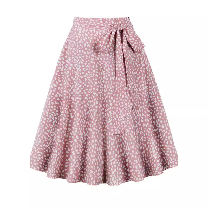 Modna suknja s printom remena za proljeće 2024.