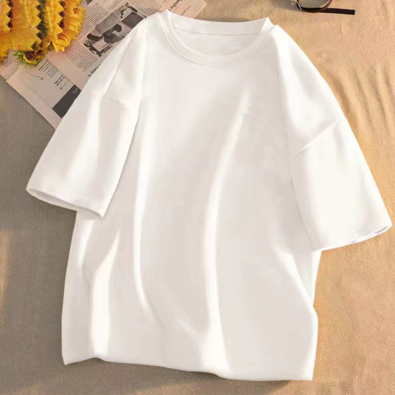 Ležerna, velika, jednostavna pamučna i lanena majica kratkih rukava za žene, nova, široka, za mršavljenje, nepravilnog rasjeka, za ljeto 2023.