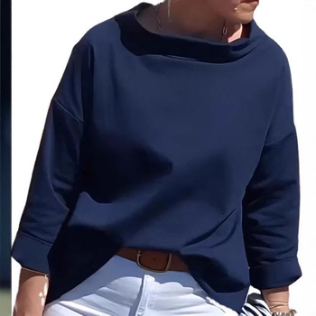 2024 Prekogranična europska i američka jesenska baršunasta majica od pamuka i poliestera s dugim rukavima, dolčevita ženska majica s kratkim rukavima, tvornička izravna prodaja