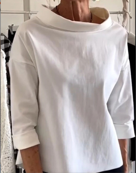 2024 Prekogranična europska i američka jesenska baršunasta majica od pamuka i poliestera s dugim rukavima, dolčevita ženska majica s kratkim rukavima, tvornička izravna prodaja