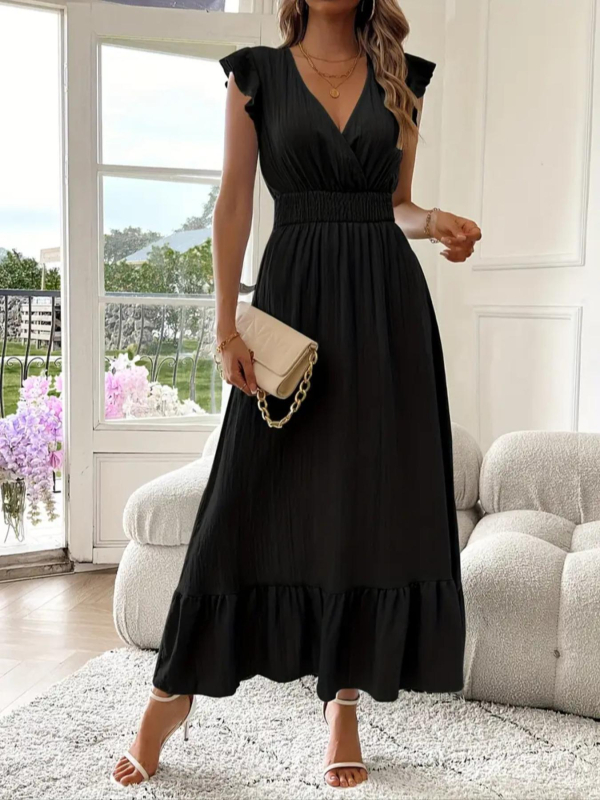 na zalihi 2025. Europa i Sjedinjene Države prekogranične eksplozije Amazona nove ženske duge ljetne haljine kratkih rukava neovisna postaja