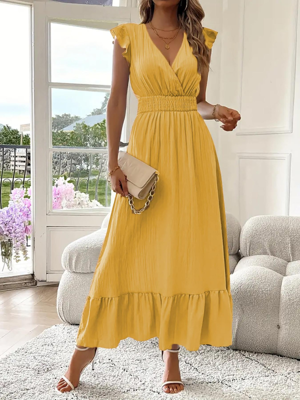 na zalihi 2025. Europa i Sjedinjene Države prekogranične eksplozije Amazona nove ženske duge ljetne haljine kratkih rukava neovisna postaja