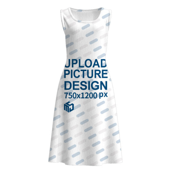 Europska i američka prekogranična modna ležerna udobna duga haljina u etničkom stilu, ljetna ležerna duga haljina s okruglim izrezom, ženska haljina s printom slike