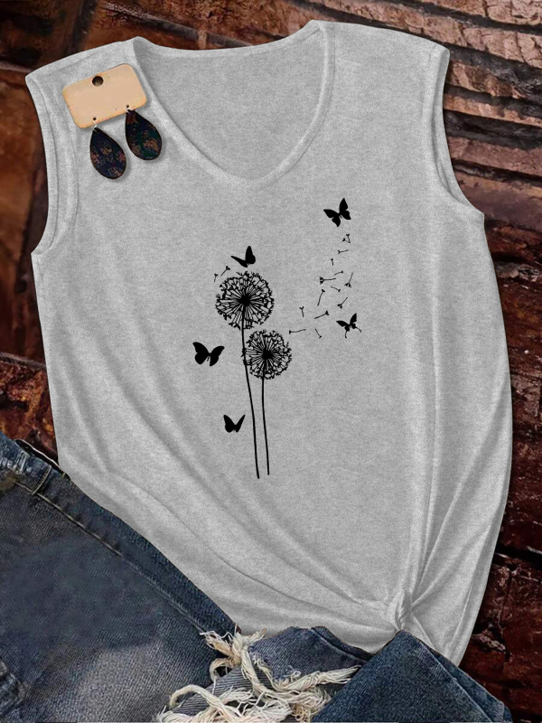 Vara 2025, stil european și american, la modă, imprimat, cu mânecă scurtă, pentru femei, cu decolteu în V, la modă, all-match, top A47 imprimat