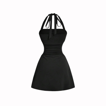 Rochie elegantă și sexy pentru femei transfrontaliere 2025, rochie de primăvară și de vară, Slim Fit, cu talie înaltă, scurtă, fustă