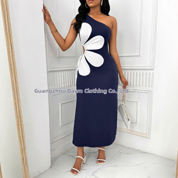 Rochie transfrontalieră cu bretele și flori mari pentru femei din Europa și America, AliExpress Explosion