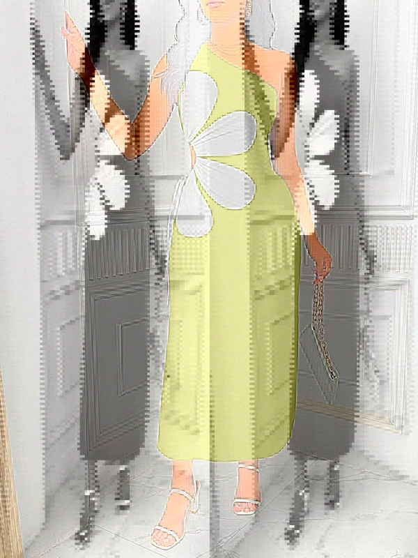 Rochie transfrontalieră cu bretele și flori mari pentru femei din Europa și America, AliExpress Explosion