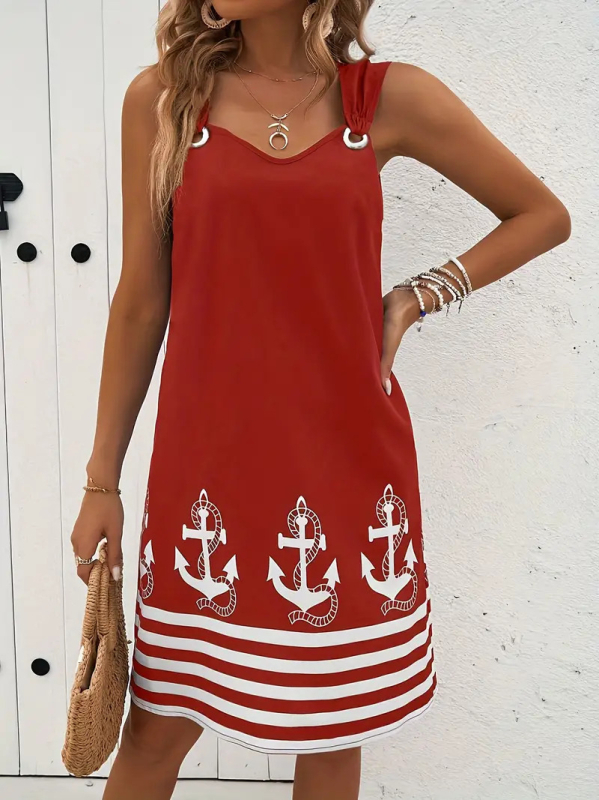 Europa i Sjedinjene Države prekogranična Amazon AliExpress 2025 nova Joker visokokvalitetna haljina s kopčom na pari WQ24 za slobodno vrijeme