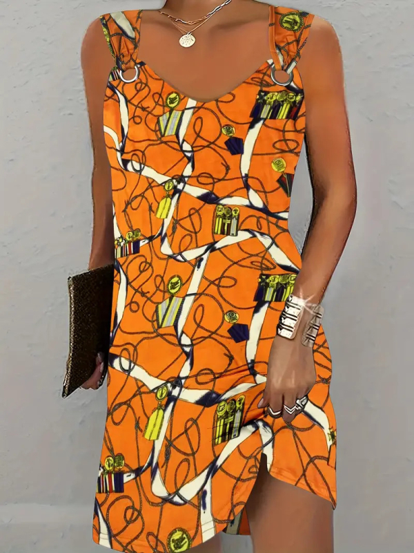 Europa i Sjedinjene Države prekogranična Amazon AliExpress 2025 nova Joker visokokvalitetna haljina s kopčom na pari WQ24 za slobodno vrijeme