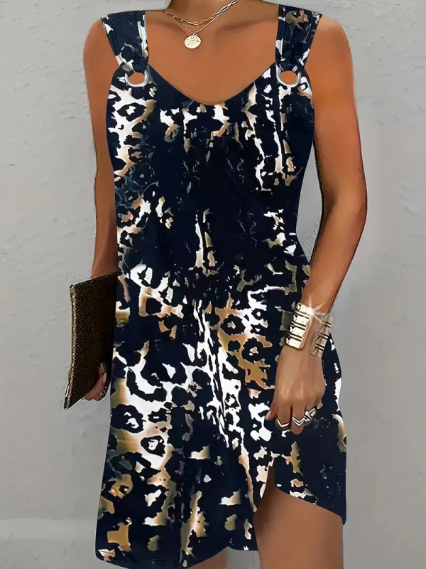 Europa i Sjedinjene Države prekogranična Amazon AliExpress 2025 nova Joker visokokvalitetna haljina s kopčom na pari WQ24 za slobodno vrijeme