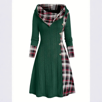 Prekogranični Amazon 2023 Ženski pulover s kapuljačom, ležerna haljina s dugim rukavima