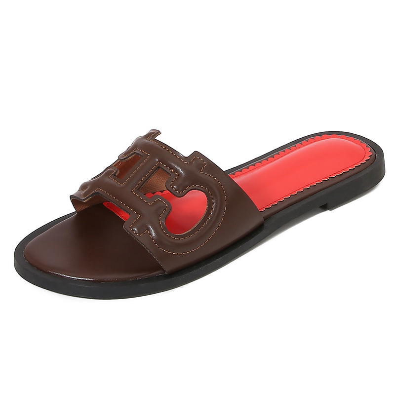 2025. aasta uus suvine riietus, moodne lame suss, naiste lamedad kingad reisimiseks mõeldud rannasandaalideks