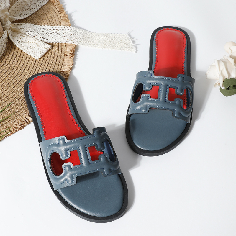 2025. aasta uus suvine riietus, moodne lame suss, naiste lamedad kingad reisimiseks mõeldud rannasandaalideks