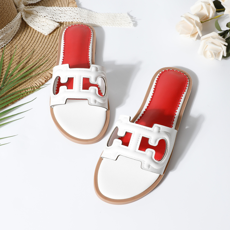 2025. aasta uus suvine riietus, moodne lame suss, naiste lamedad kingad reisimiseks mõeldud rannasandaalideks