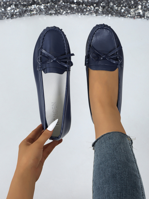 Korejske cipele za veće veličine, prekogranične, proljetne i jesenske, nove ravne cipele s grahom i mekim potplatom, navlake za mokasine, ležerne cipele