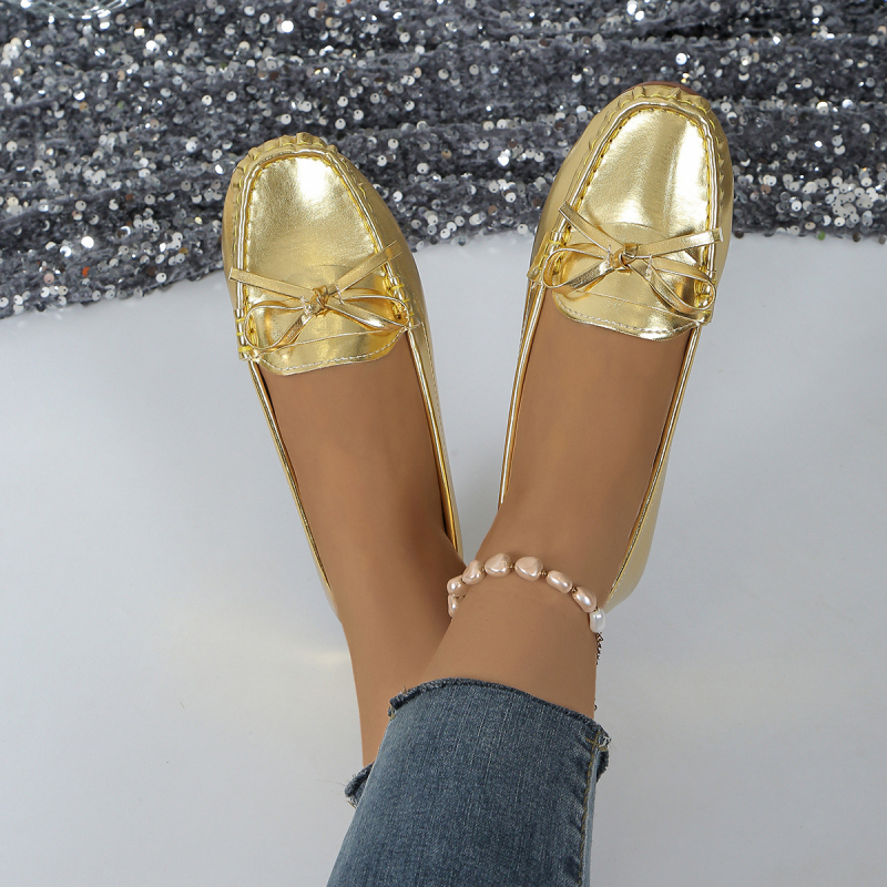 Korejske cipele za veće veličine, prekogranične, proljetne i jesenske, nove ravne cipele s grahom i mekim potplatom, navlake za mokasine, ležerne cipele