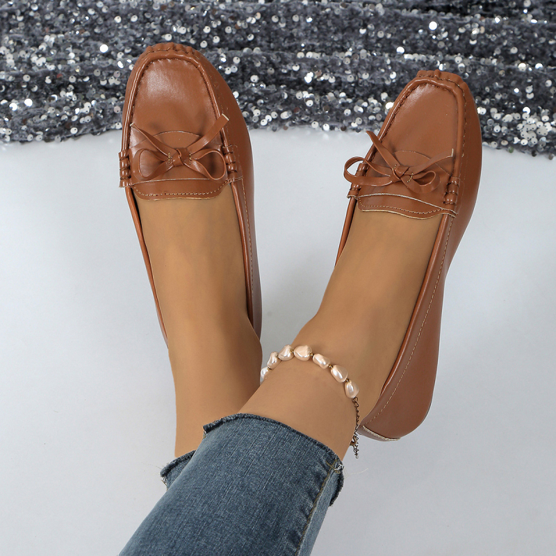 Korejske cipele za veće veličine, prekogranične, proljetne i jesenske, nove ravne cipele s grahom i mekim potplatom, navlake za mokasine, ležerne cipele