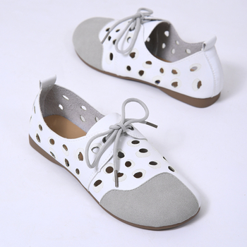 Pantofi sport cu toc înalt pentru femei, mărime plus, cu platformă, vară nouă, europene și americane, cu găuri goale, all-match