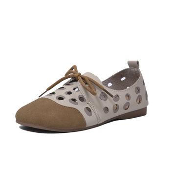 Pantofi sport cu toc înalt pentru femei, mărime plus, cu platformă, vară nouă, europene și americane, cu găuri goale, all-match