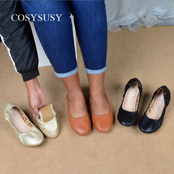 Dámske topánky s mäkkou podrážkou v zahraničnom obchode s okrúhlou špičkou, ležérne plytké topánky v európskom a americkom štýle, nýtované topánky s vajíčkovými rolkami, dámske topánky