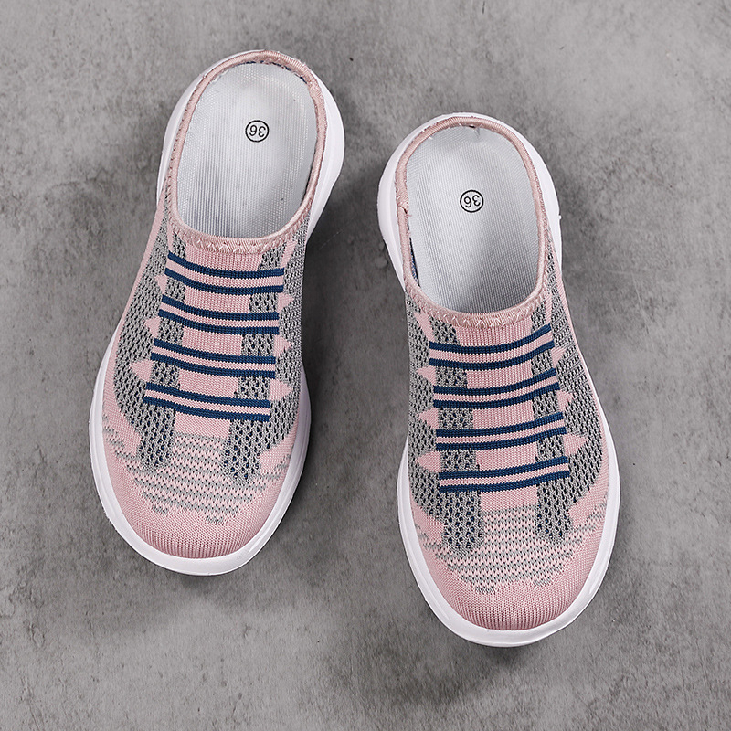 Pantofi sport de vară pentru femei, cu jumătate de cană, sport ...