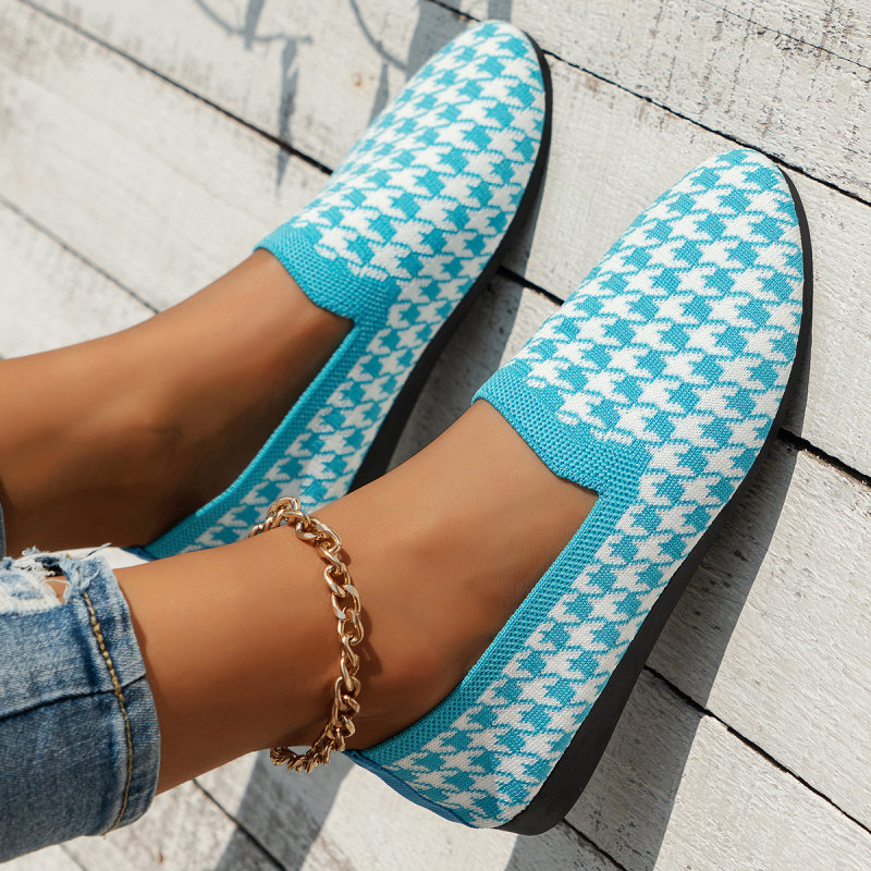 Pantofi sport casual pentru femei, mărimi mari, pentru comerț exterior, de primăvară și toamnă, noi, populare, respirabile, ușoare, fără slip-on, pantofi pentru femei