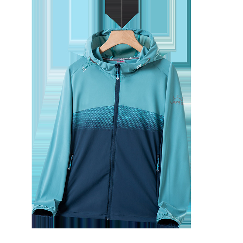 Νέο καλοκαιρινό παλτό για ζευγάρια, τυπωμένο casual παλτό, αντι-DDoS ρούχα, ανδρικά ρούχα προστασίας από τον ήλιο, καλοκαιρινό αντιανεμικό μπουφάν