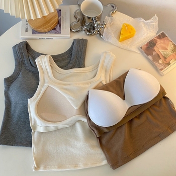 Nauja rudens ir žiemos šukuota šilta moteriška liemenė su krūtinės pagalvėlėmis, graži nugara, kvadratinė apykaklė, siauras kirpimas, vidiniai drabužiai, viršutiniai drabužiai be rankovių apačioje.