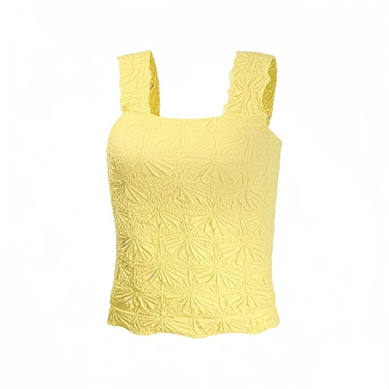 2025 m. Europos ir Amerikos vasaros moteriški viršutiniai drabužiai, klostyti liekninantys, kvadratinės apykaklės sportiniai jogos liemenės, tarpvalstybinė didmeninė prekyba