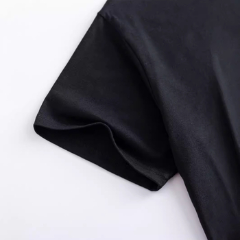 Prekogranični TEMU Besplatna dostava Ženski top kratkih rukava Amazon AliExpress Shrimp Skin Europski i američki Valentinovo Ljubavni okrugli izrez Ženski top