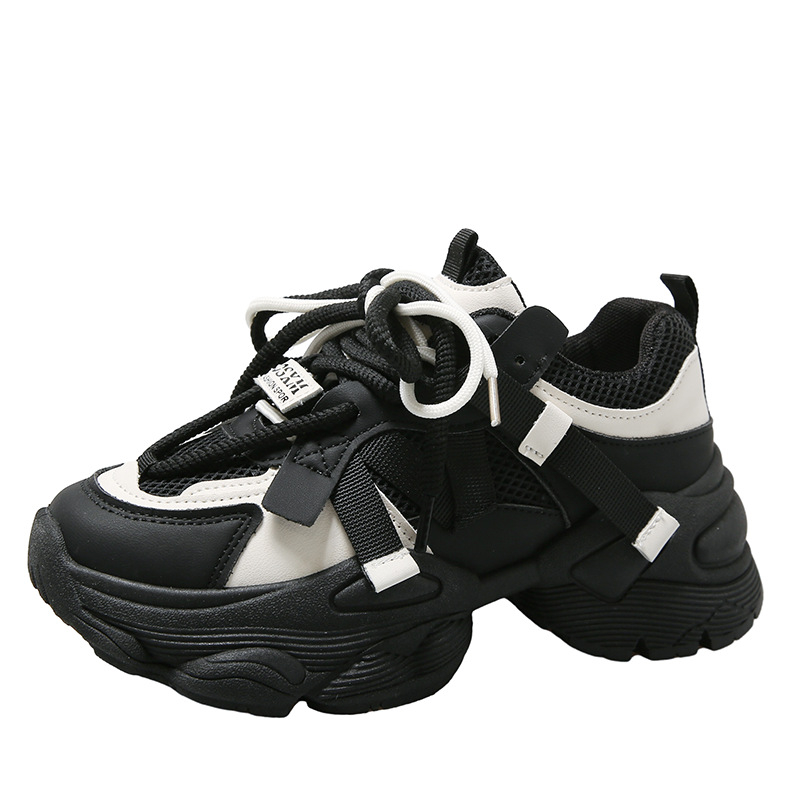 Tehase otsemüük, naistele mõeldud isakingad 2024. aasta kevadeks, uued Korea versioonid, trendikad moodsed paksu tallaga kingad kevad- ja sügisesteks vabaajajalatsiteks