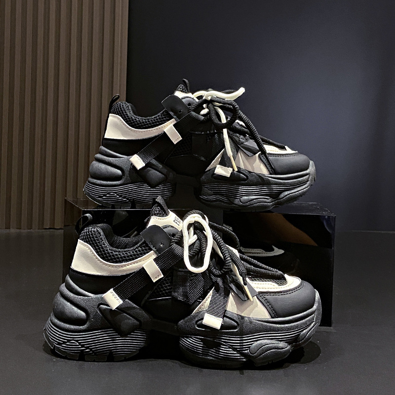 Tehase otsemüük, naistele mõeldud isakingad 2024. aasta kevadeks, uued Korea versioonid, trendikad moodsed paksu tallaga kingad kevad- ja sügisesteks vabaajajalatsiteks